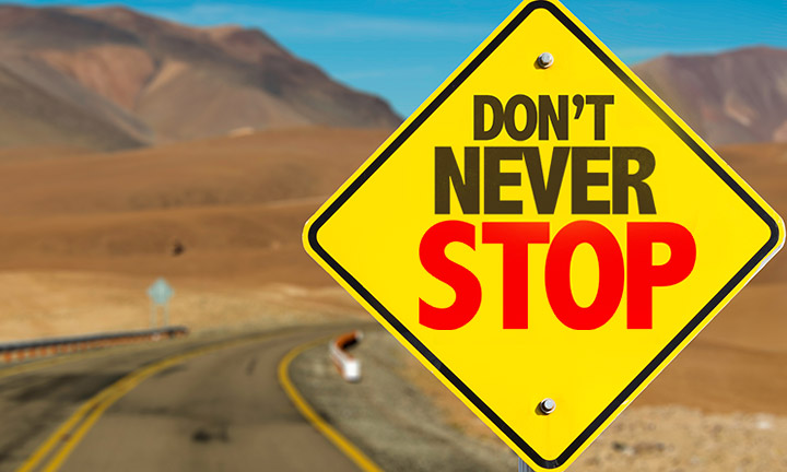 DON’T NEVER STOP – Positive Force Statement