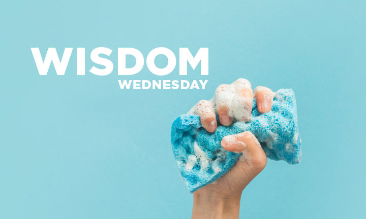 WISDOM WEDNESDAY: CLEANLINESS IS NEXT TO GODLINESS