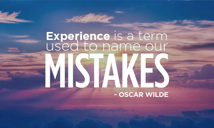 mistakes