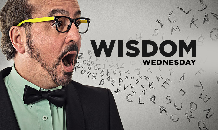 WISDOM WEDNESDAY: MAKING SENSE OUT OF NONSENSE